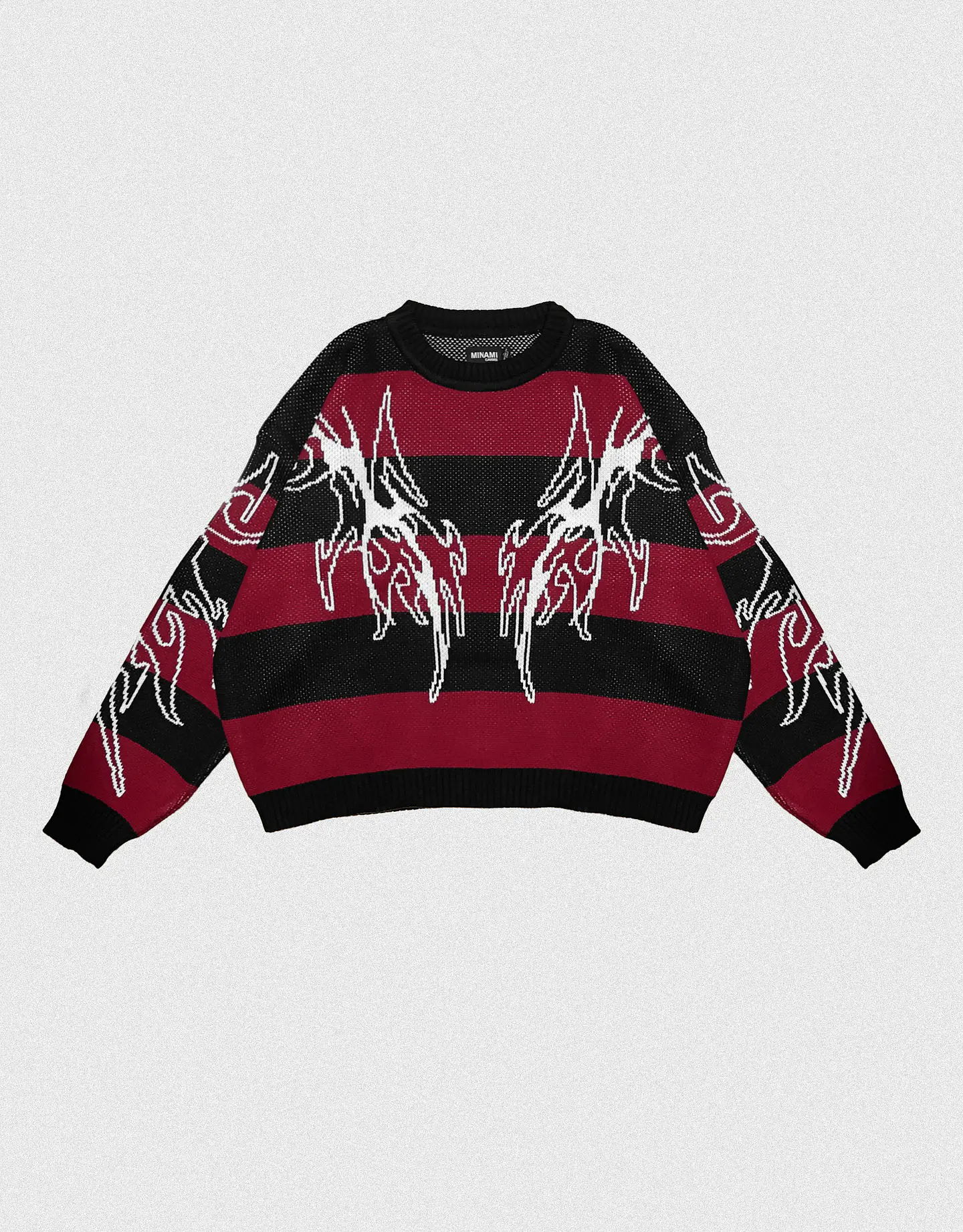  Sweater Lined Tribal Red Bullet 1