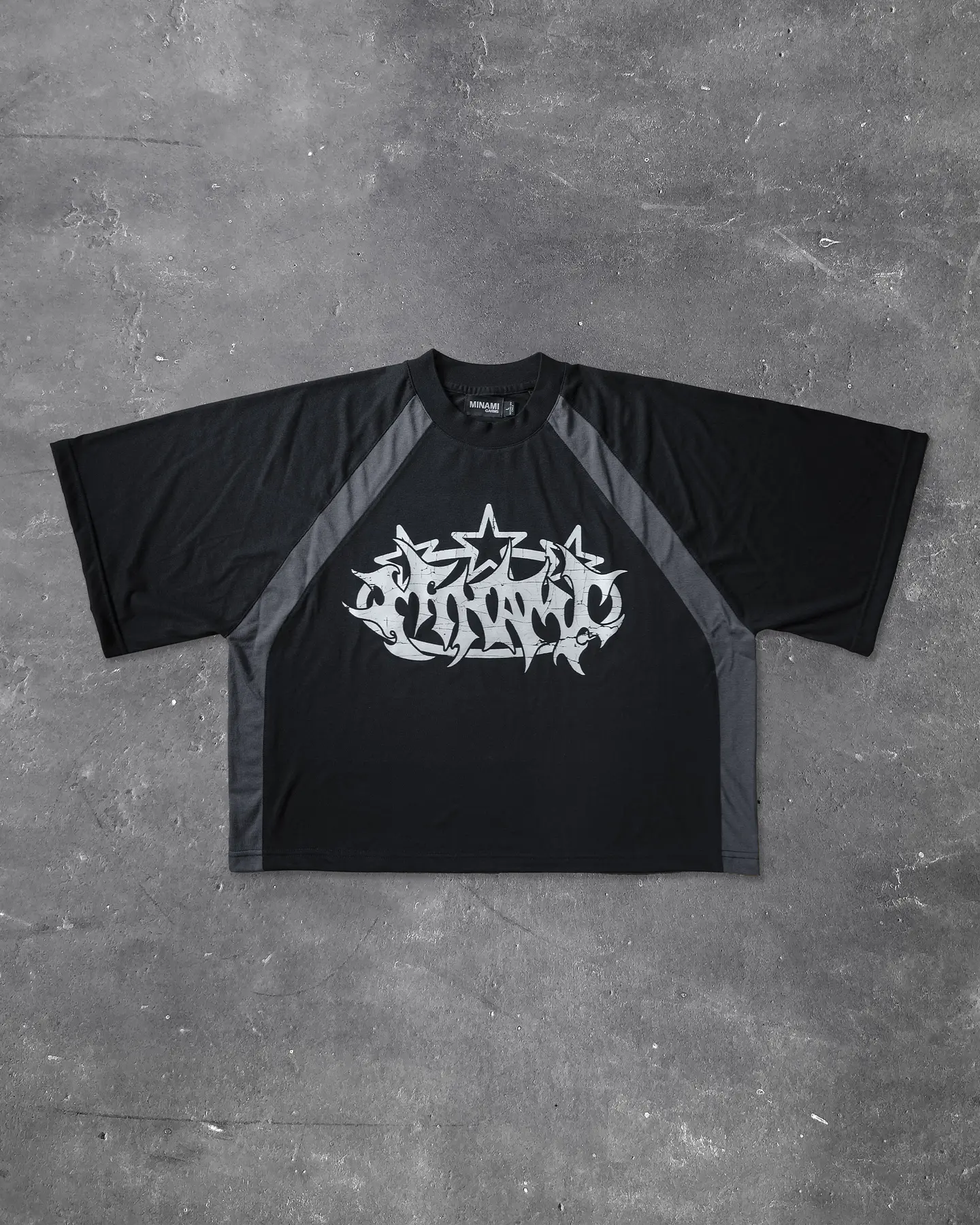 T-Shirt Raglan Minami Logo Star 1