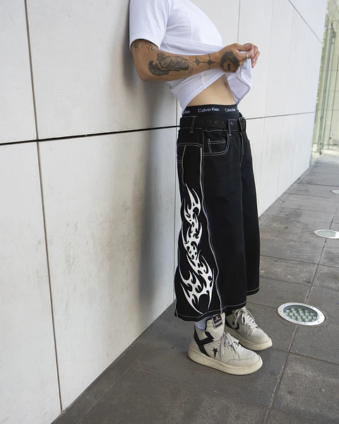 Jorts Baggy Tribal
