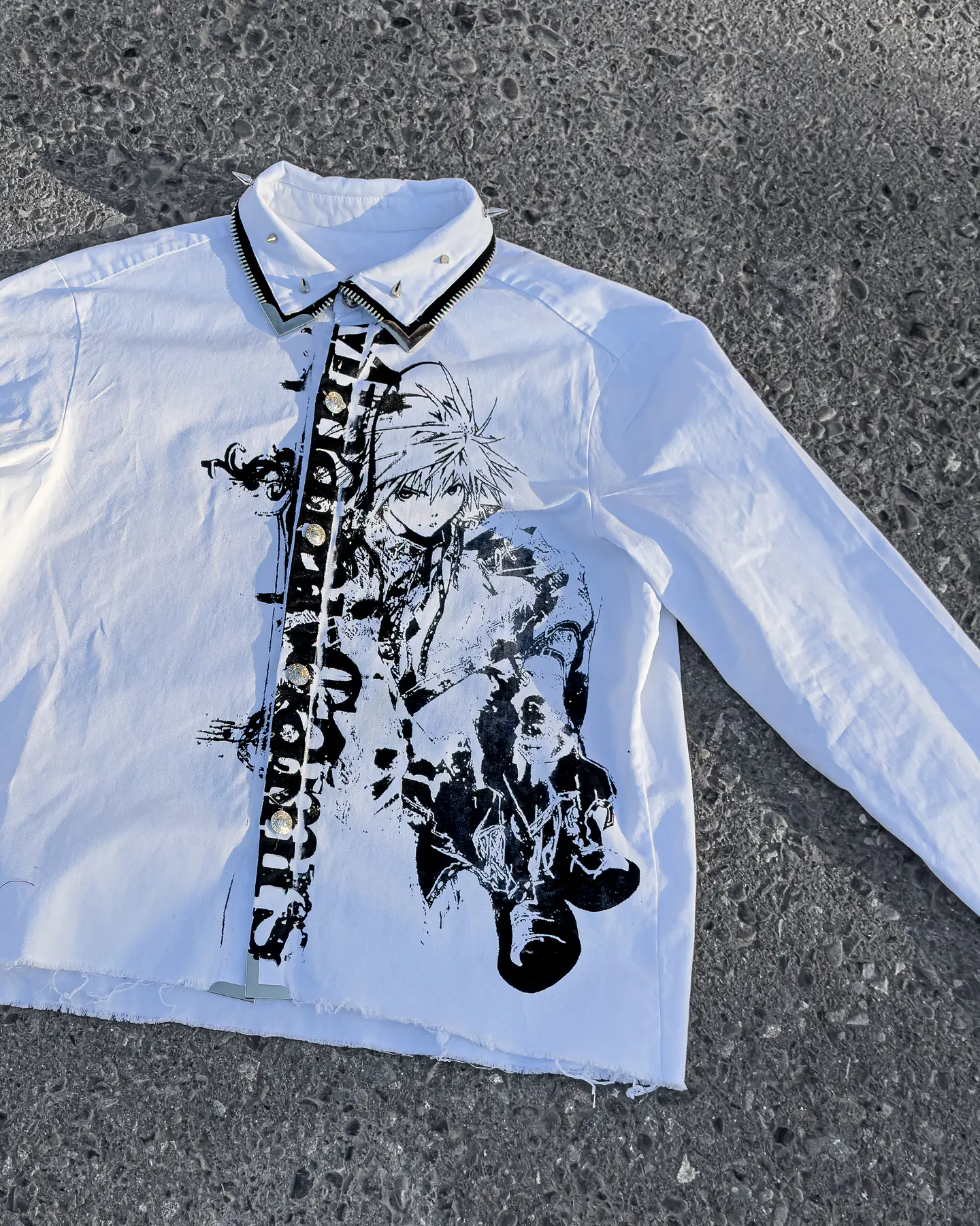 Camisa Bleeding Cowboys Type Font 5