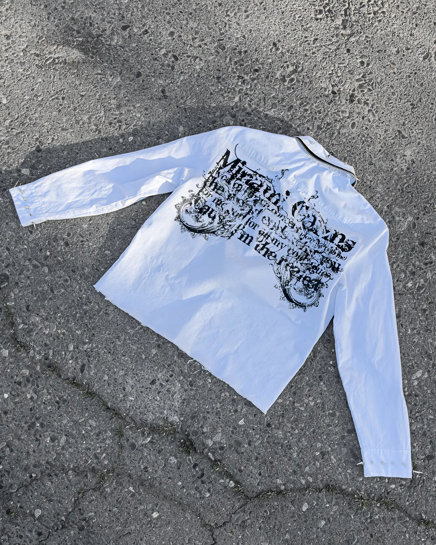 Camisa Bleeding Cowboys Type Font 8