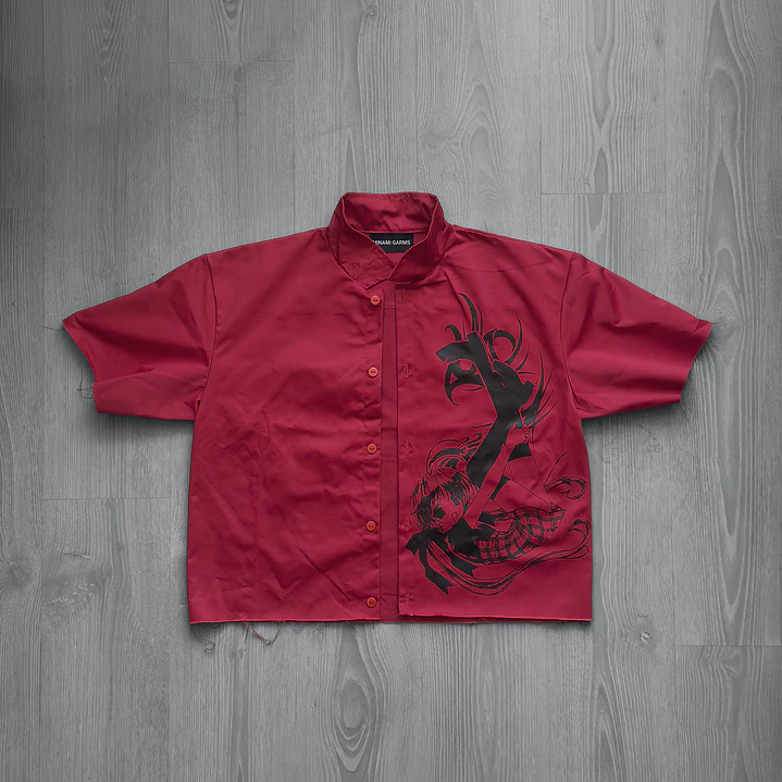 Dress T-Shirt Boxy Fit red 1