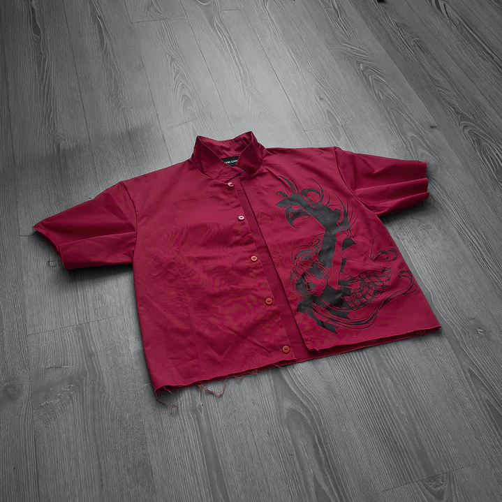 Dress T-Shirt Boxy Fit red 2