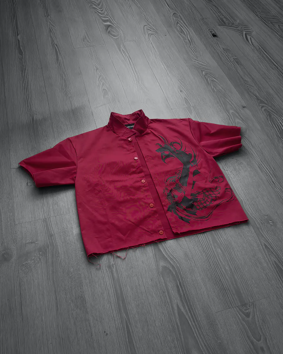 Dress T-Shirt Boxy Fit red 2