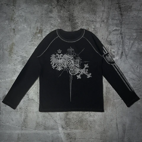 Long Sleeve Waffle Skill Issue