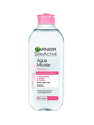 Skin Active Agua Micelar Todo en 1 - 400 ml (rosa)