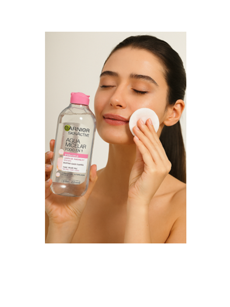 Skin Active Agua Micelar Todo en 1 - 400 ml (rosa) 2