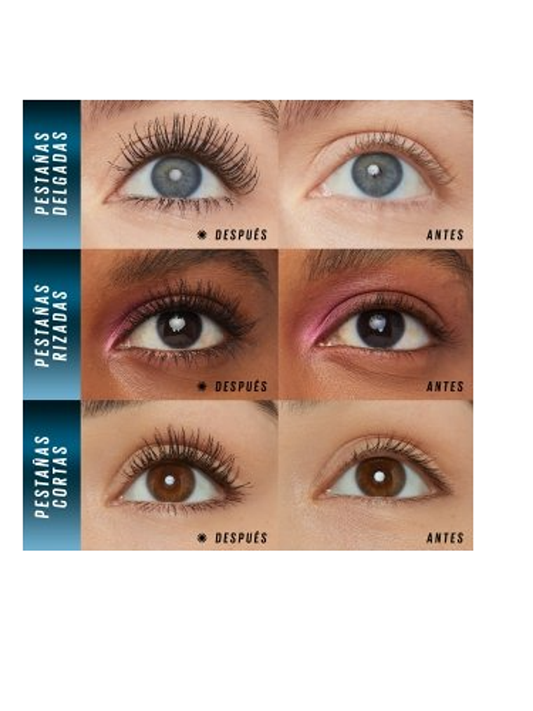 Máscara de Pestañas Lash Sensational Firework electro black 800 3