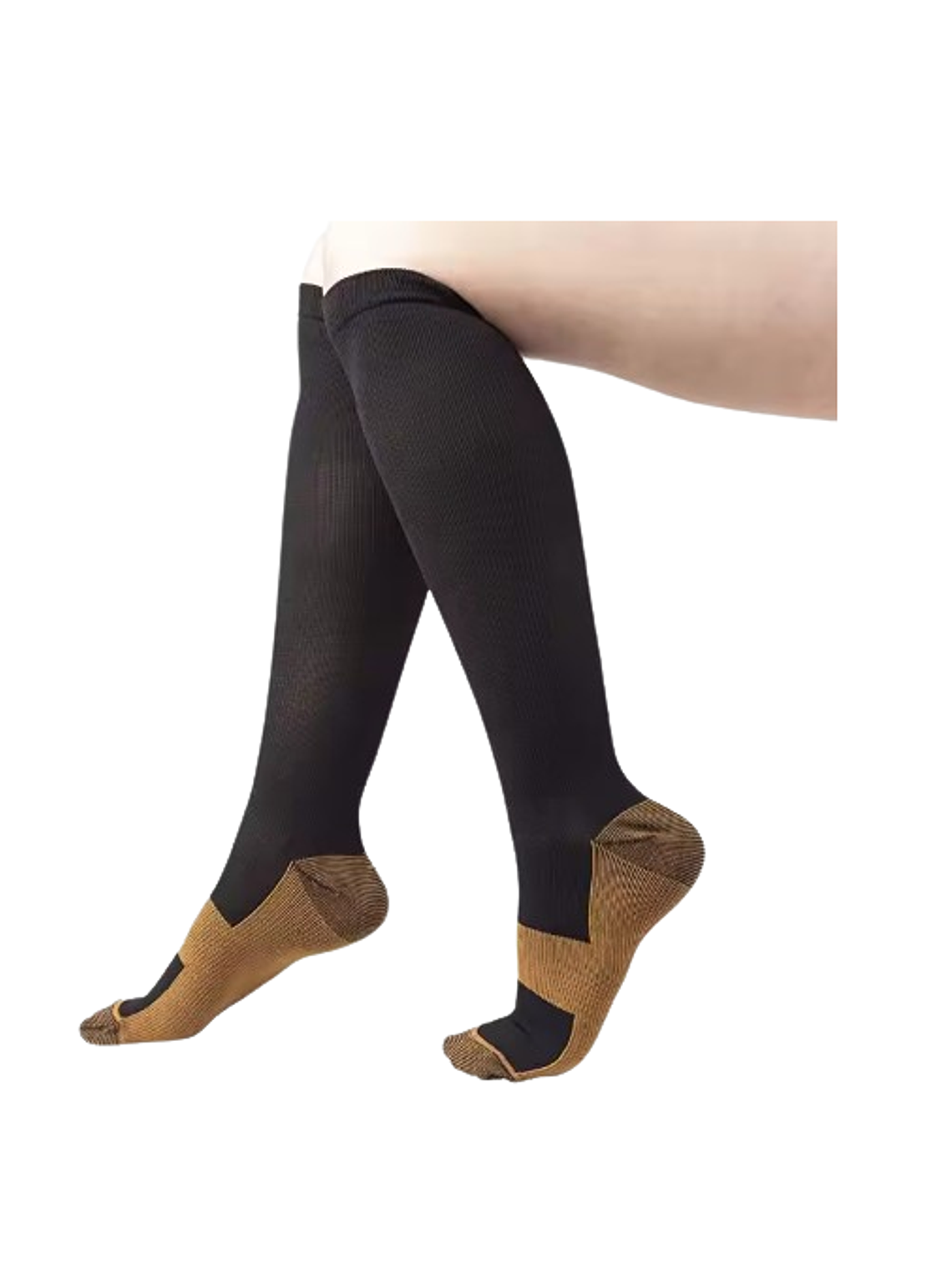 Media de compresión de 15 - 20 mmhg talla L/XL 2