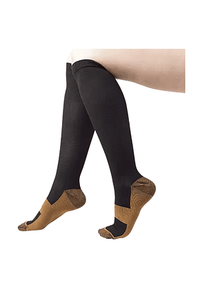 Media de compresión de 15 - 20 mmhg talla L/XL