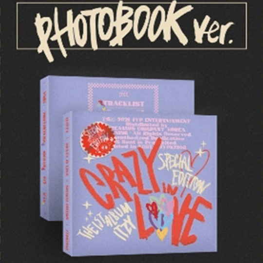 ITZY - CRAZY IN LOVE /  SPECIAL EDITION (PHOTOBOOK ver.)