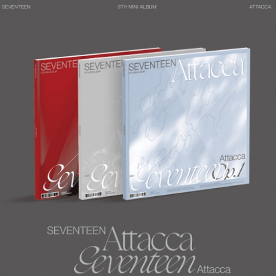 (SEVENTEEN) 9th Mini Album - Attacca ( Op 1 ver.) (no poster)