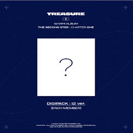 (TREASURE) 1ST MINI ALBUM - THE SECOND STEP : CHAPTER ONE (DIGIPACK ver.)