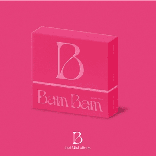 BamBam (GOT 7 ) 2nd Mini Album - B (Bam b ver.)