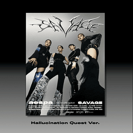 AESPA 1st Mini Album -  SAVAGE (Hallucination Quest ver  - Photobook)