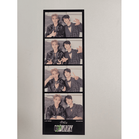 (PC) STRAYKIDS - FILM LUCKY DRAW SOUNDWAVE ( ODDINARY) - LEE KNOW + SEUNGMIN