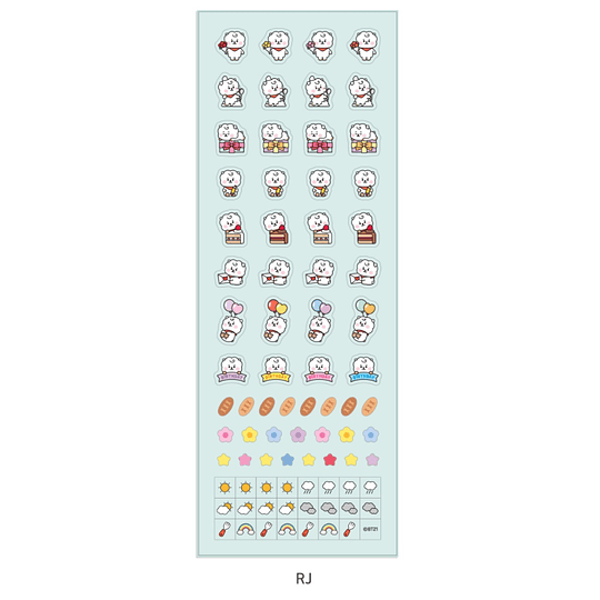 BT21 BABY DAILY STICKER [RJ]