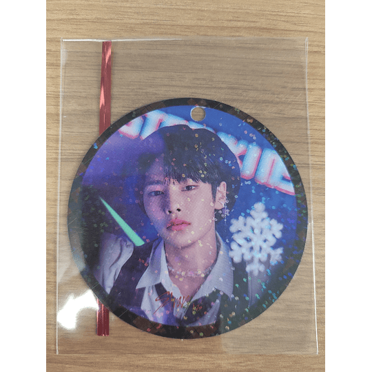 (PC) - STRAYKIDS - CHRITSMAS ORNAMENTS - LUCKY DRAW SOUNDWAVE - JEONG IN [I.N]