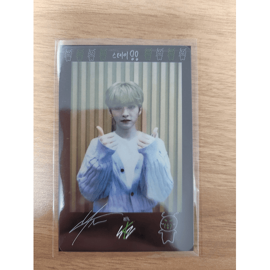 (PC) STRAYKIDS - POLAROID LUCKY DRAW SOUNDWAVE 2 ( ODDINARY) - LEE KNOW