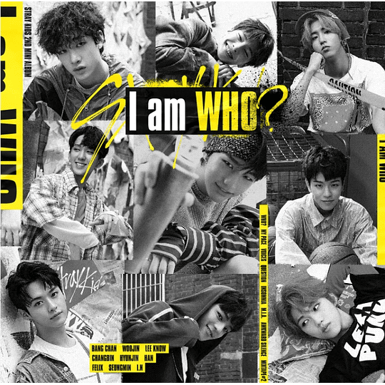 STRAYKIDS - I am Who (Sin poster) I am ver.