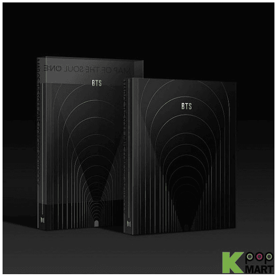 BTS - Map of soul ON:E concept PHOTOBOOK (Sin poster) - Route ver.