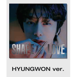 MONSTA X - SHAPE OF LOVE JEWEL CASE (HYUNGWON )