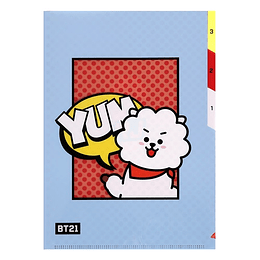 BT21 - Carpeta con 3 divisiones - v. RJ