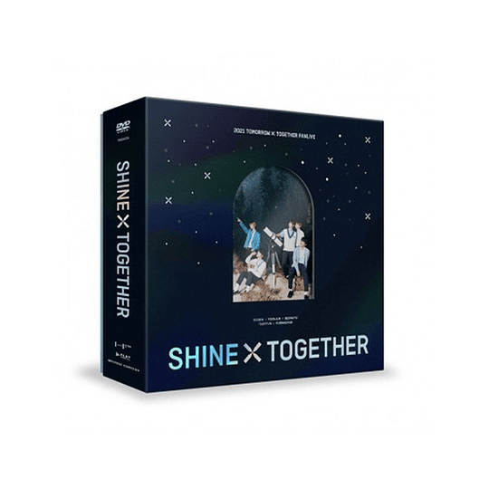 TXT - FANLIVE SHINE X TOGETHER DVD.