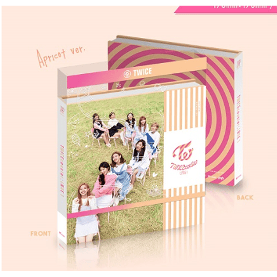 TWICE - Twicecoaster lane 1 - Apricot ver.