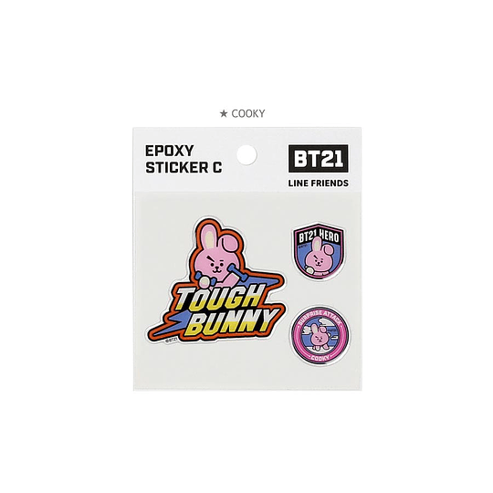 BT21 - Epoxy sticker - Cooky ver.