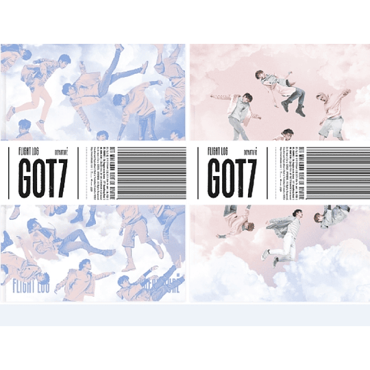  (GOT7) 5th Mini Album - FLIGHT LOG : DEPARTURE (random)