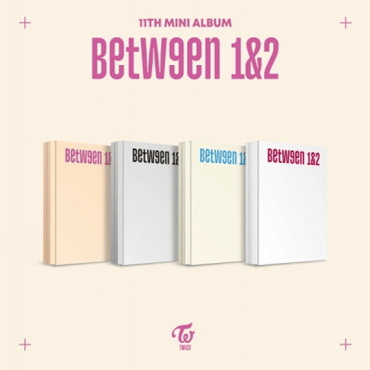 TWICE - (11th Mini Album - BETWEEN 1&2 ( Archive ver.)