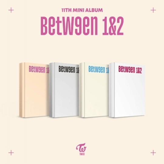 TWICE - (11th Mini Album - BETWEEN 1&2 ( cryptography ver.)