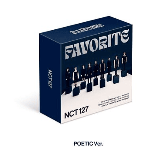 NCT 127  - FAVORITE ( Poetic ver. / Kihno) ABIERTO / SIN PC
