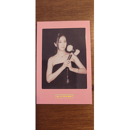 (PC) - BORN PINK (special photocard born pink lightstick)- JISO (A)