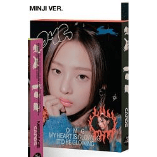 NEW JEANS -  OMG - Message card ver (Minji)