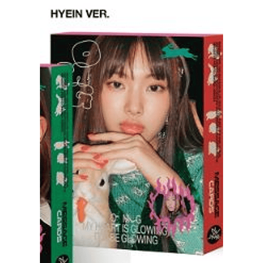 NEW JEANS -  OMG - Message card ver (hyein)