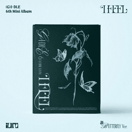 GiDLE - I FEEL (Butterfly ver) (SIN POSTER)