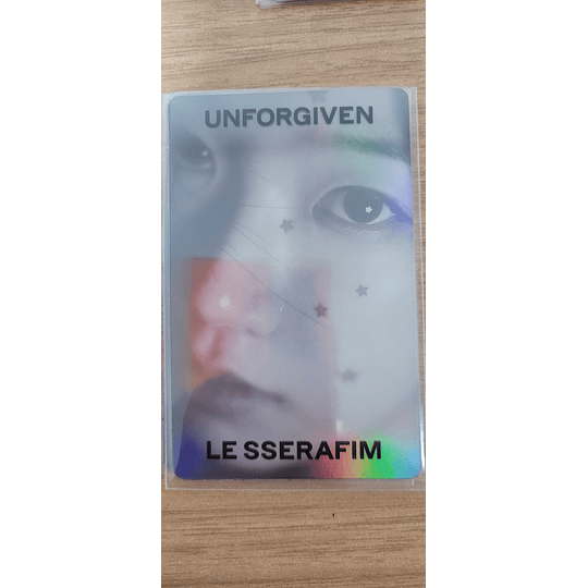 (PC) le sserafim -  unforgiven (weverse shop POB)