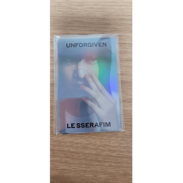 (PC) le sserafim -  unforgiven (weverse shop POB)