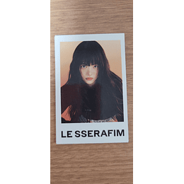 (PC POLAROID) LE SSERAFIM - UNFORGIVEN (LUCKY DRAW)