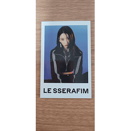 (PC POLAROID) LE SSERAFIM - UNFORGIVEN (LUCKY DRAW)