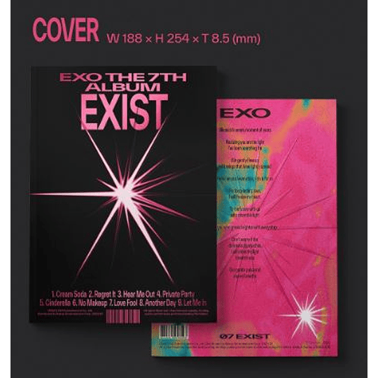 EXO - EXIST (X ver.) sin poster