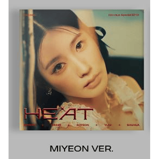 (G I-DLE) Special Album - HEAT (DIGIPAK - Miyeon Ver.)