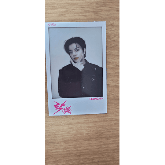 (Polaroid) straykids - Hard Rock (lucky draw soundwave 4) Seungmin