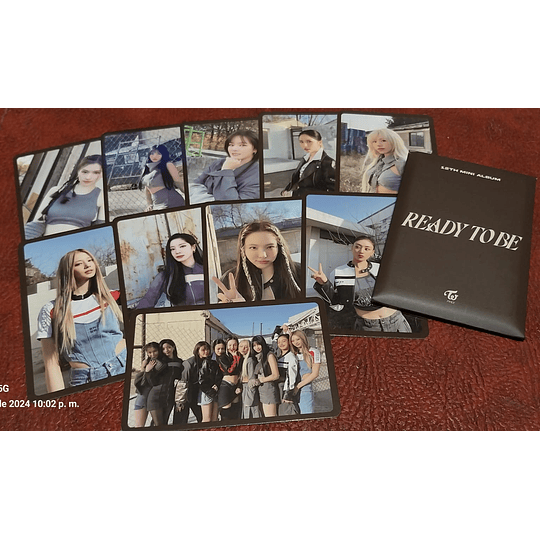 (PC) TWICE - SET PREVENTA READY TO BE/ CAFE