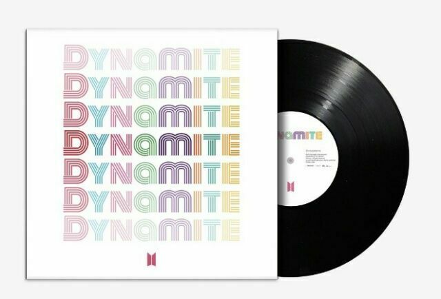 (未開封)BTS Vinylレコードとカセット(ダイナマイト外) BTS - DYNAMITE Limited edition (Sin poster) - Vynil ver.