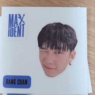 (FACE STICKER) - MAXIDENT -  BANG CHAN