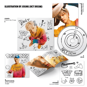 NCT DREAM - Beatbox (Digipack) - Illustrator by jisung (sin poster)