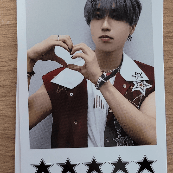 (POLAROID) STRAYKIDS -  5 STARS - LUCKY DRAW SOUNDWAVE